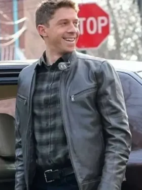 Joe Hill Blue Bloods S12 Brown Leather Jacket