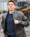 Joe Hill Blue Bloods S12 Brown Leather Jacket For Sale
