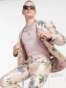 Joel Kim Booster Loot S02 Couture Floral Suit For Sale