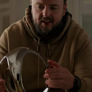 John Bradley 3 Body Problem Brown Hoodie