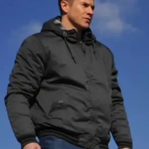 John Russell Blue Bloods Grey Hooded Jacket