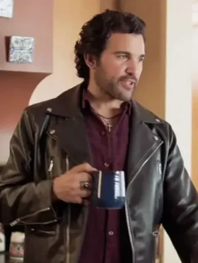 Juan Pablo Di Pace Branching Out 2024 Black Leather Jacket