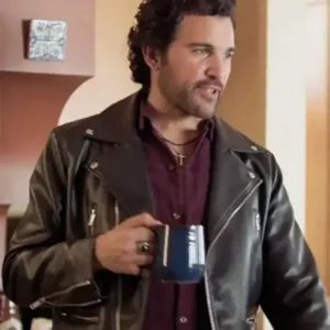 Juan Pablo Di Pace Branching Out 2024 Black Leather Jacket