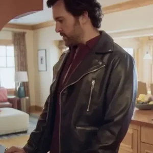 Juan Pablo Di Pace Branching Out 2024 Black Leather Jacket For Sale