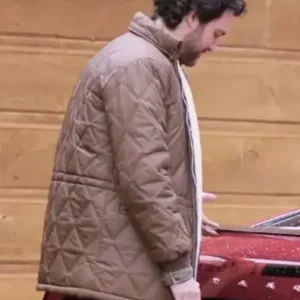 Juan Pablo Di Pace Branching Out 2024 Brown Shearling Jacket Back