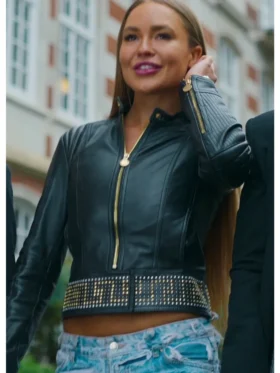 Juliana Ardenius Buying London 2024 Leather Jacket