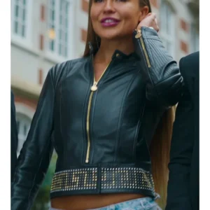 Juliana Ardenius Buying London 2024 Leather Jacket