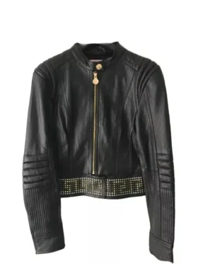 Juliana Ardenius Buying London Leather Jacket