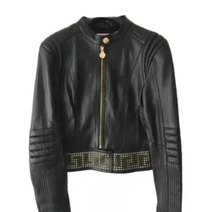 Juliana Ardenius Buying London Leather Jacket