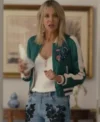 Kaitlin Olson Hacks Green Varsity Jacket
