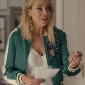 Kaitlin Olson Hacks Varsity Jacket