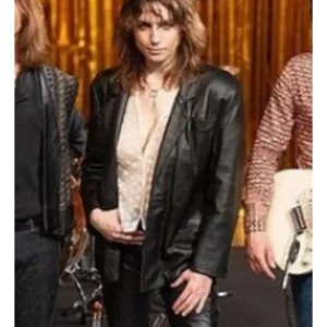 Letizia Toni Beautiful Rebel Black Leather Blazers