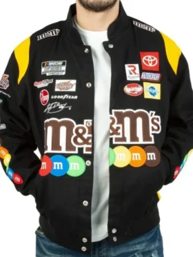 M&M Nascar Jacket front