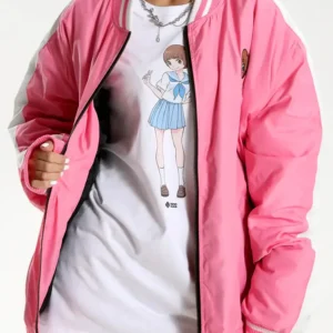 Mako Kill la Kill Pink Bomber Jacket On Sale