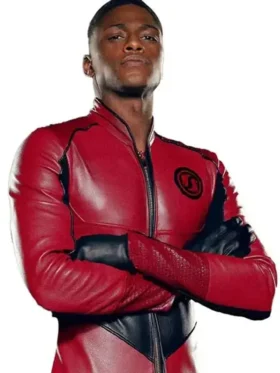 Marcus Hargreeves The Umbrella Academy Red Leather Jacket