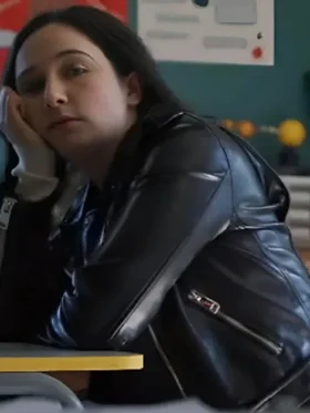 Marybeth Killing for Extra Credit Leather Jacket