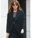 Materialists 2024 Dakota Johnson Black Blazer