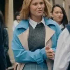 Mia Jenkins Geek Girl 2024 Trench Coat