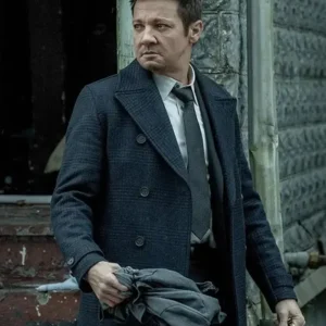 Mike McLusky Mayor Of Kingstown Wool Trench Coat