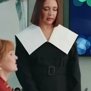 Molly Novak Loot S02 Long Coat front