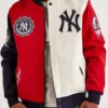 NY Yankees 27X World Series Wool Varsity Jacket
