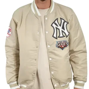 NY Yankees World Series 2009 Satin Bomber Jacket