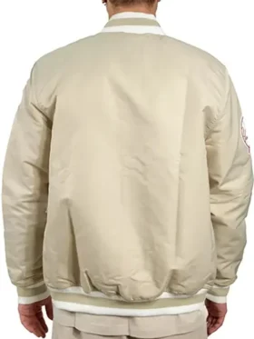 NY Yankees World Series 2009 Satin Bomber Jacket Back