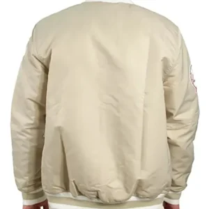 NY Yankees World Series 2009 Satin Bomber Jacket Back