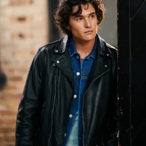 Nick Park Geek Girl 2024 Biker Leather Jacket