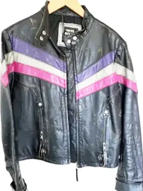 One Tree Hill Peyton Sawyer Miss Sixty Leather Jacket For Sale