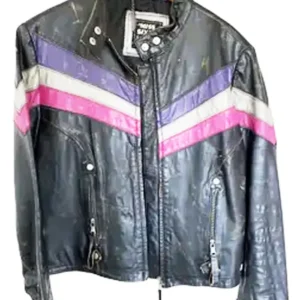 One Tree Hill Peyton Sawyer Miss Sixty Leather Jacket For Sale