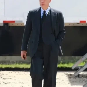 Oppenheimer 2023 Cillian Murphy Black Suit
