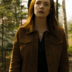 Order Sullivans Crossing S02 Maggie Sullivan Suede Leather Jacket