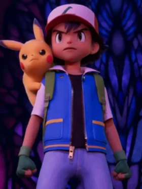 Pokemon Ash Ketchum Leather Jacket On Sale