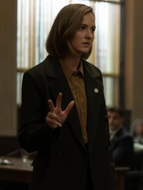 Presumed Innocent 2024 Renate Reinsve Black Blazer