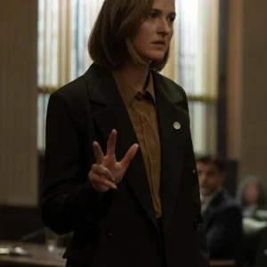 Presumed Innocent 2024 Renate Reinsve Black Blazer