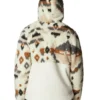 Queenie 2024 Cristale Deabreu White Hooded Jacket Back