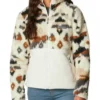Queenie 2024 Cristale Deabreu White Hooded Jacket For Sale