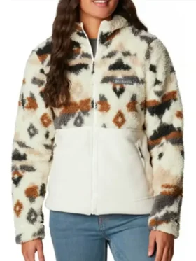 Queenie 2024 Cristale Deabreu White Hooded Jacket For Sale