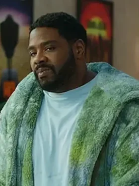 Ron Funches Loot S02 Tie Dye Robe