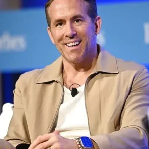 Ryan Reynolds Forbes Iconoclast Summit Cotton Jacket 