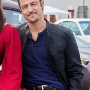 Shifting Gears 2024 Luke Black Leather Jacket