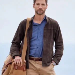 Shop For Love and Honey 2024 Andrew W. Walker Suede Leather Jacket