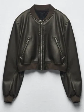 Shop Sullivans Crossing S02 Lindura Leather Jacket
