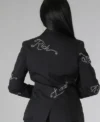 Shop The Chi S06 Maisha Black Rhinestone Blazer