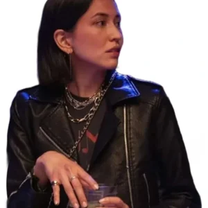 Sonoya Mizuno Am I OK Black Biker Jackets