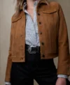 Sullivans Sullivans Crossing S02 Maggie Sullivan Suede Leather Jacket