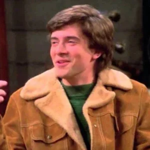 That 70’s Show Eric Forman Shearling Jacket closeup