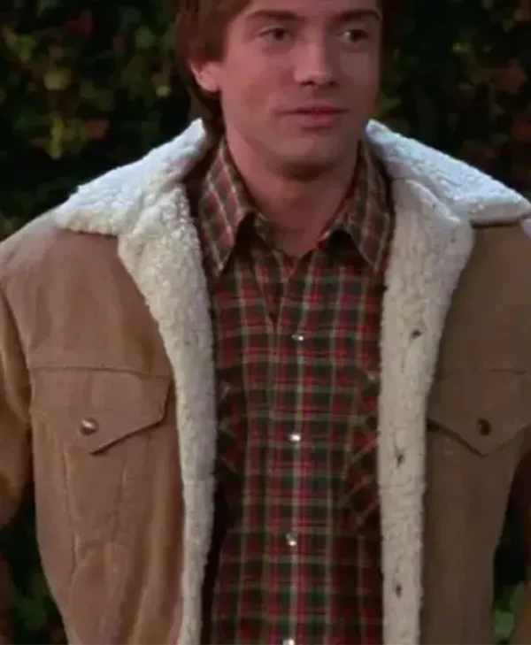 That 70’s Show Eric Forman Shearling Jacket front