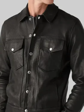 The Ministry of Ungentlemanly Warfare Henry Golding Leather Jacket